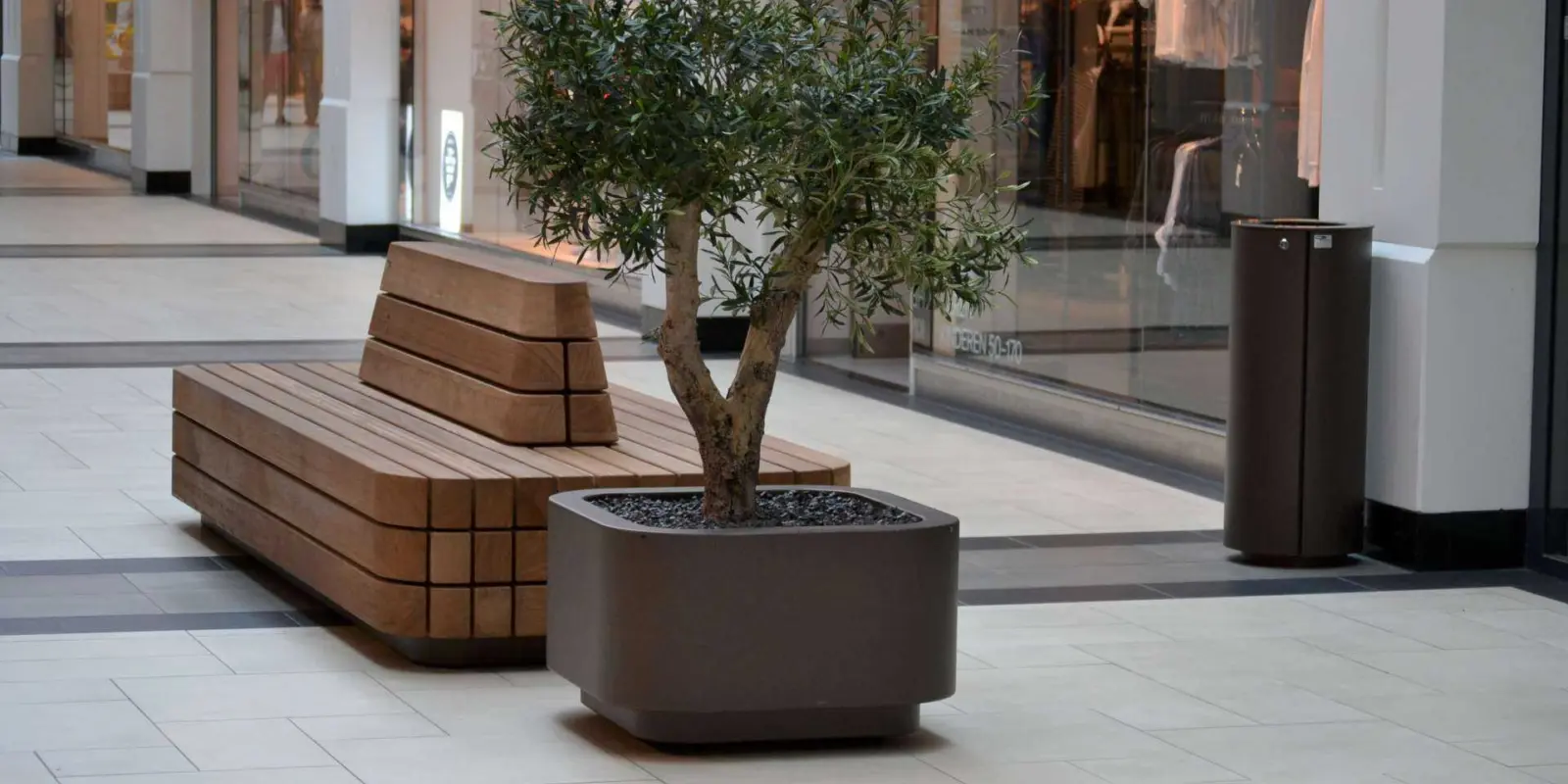 Pflanzkübel Solid Einkaufszentrum Oosterhout