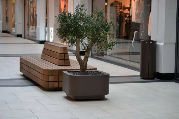 Oosterhout Winkelcentrum Arendshof Plane Solid Solid Plantenbak 5