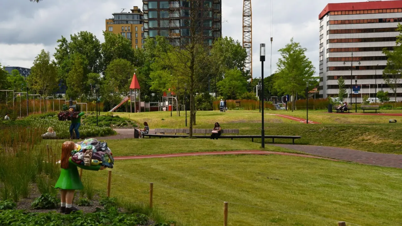 Rijswijk Bogaardplein Grijsen Park Straatdesign