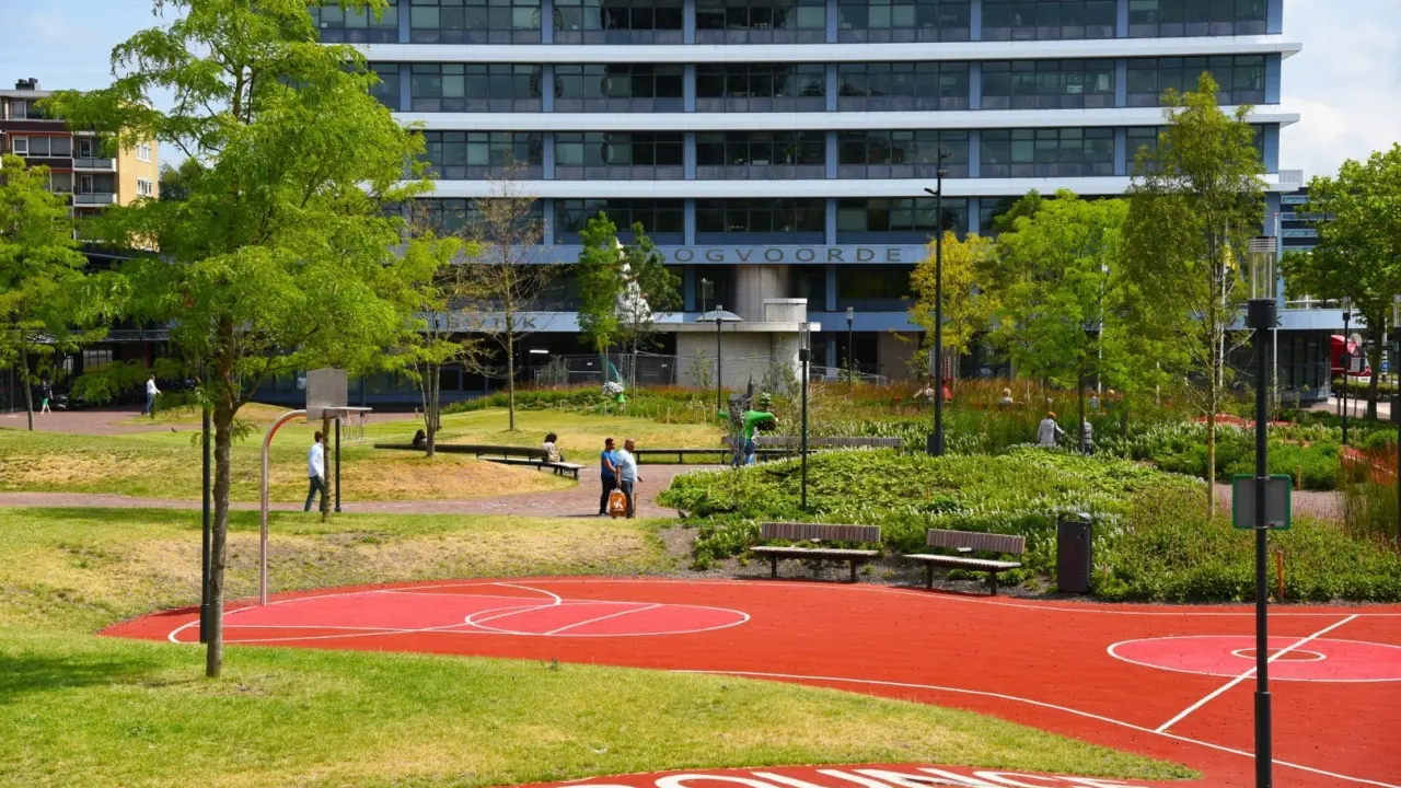 Rijswijk Bogaardplein Grijsen Park Straatdesign