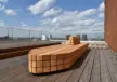 Rotterdam dakterras plane picknickset Plane dubbelzits Solid Planter