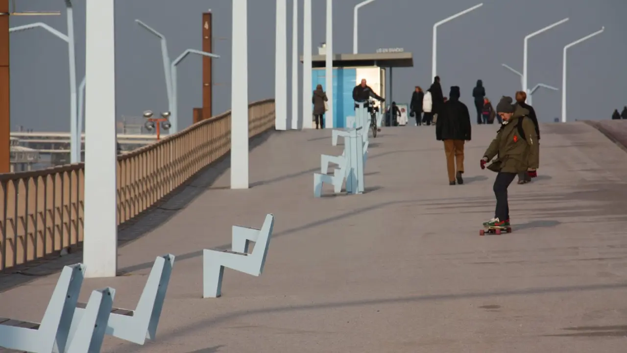 Parkbänke maßgefertigt Boulevard Scheveningen