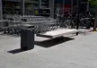 Abfallbehälter Quadrat 70 Fahrradbügel Rondo doppel Baumrost Square Parkbankank Plane II Doppelsitz Sterrenhof Spijkenesse