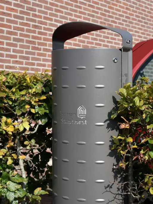Afvalbak Constructo 102 met Staphorst logo