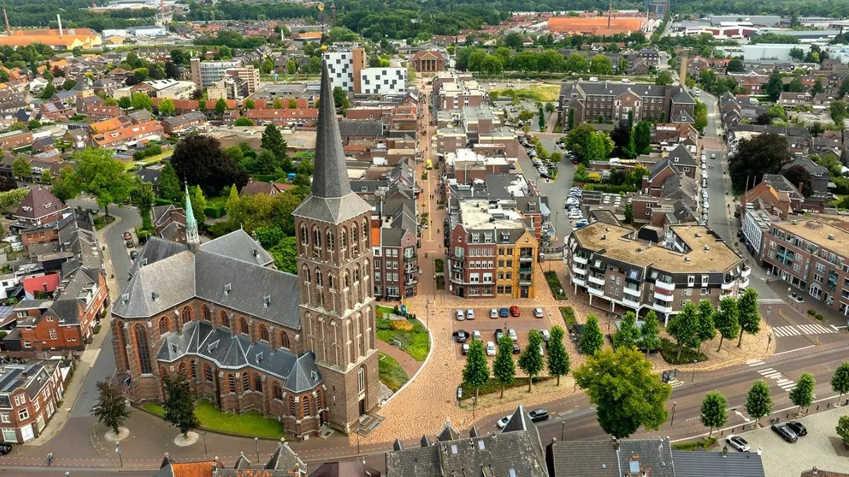 Grijsen herinrichtig centrum Tegelen 1