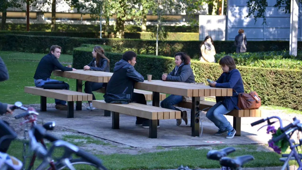 Tilburg University Plane picknickset 1