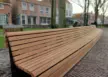 Parkbank maßgefertigt Außenraum Veere