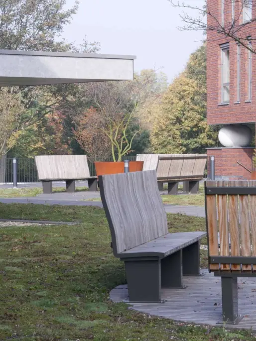 Venlo park rijnbeek maatwerk straatmeubilair buitenbank