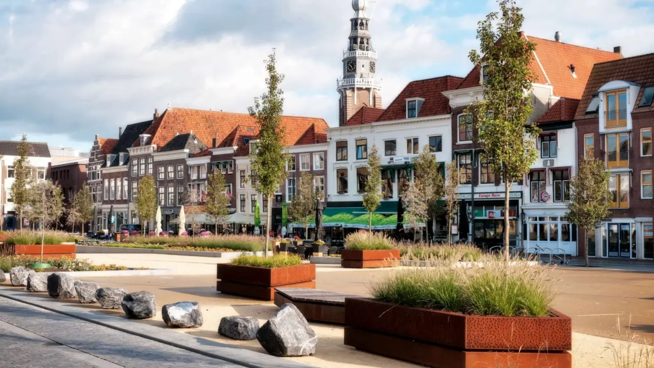 Vlissingen Bellamy Park maatwerk plantenbakken en podiums 2