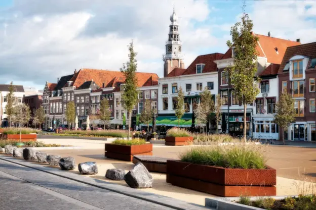 Vlissingen Bellamy Park maatwerk plantenbakken en podiums 6