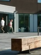 Parkbank Pure Einzelsitz (3000) Gerrit Komrij College Winterswijk