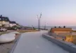 Zandvoort Paulus Lootboulevard maatwerk Zitelement natuursteen met Led verlichtingjpg