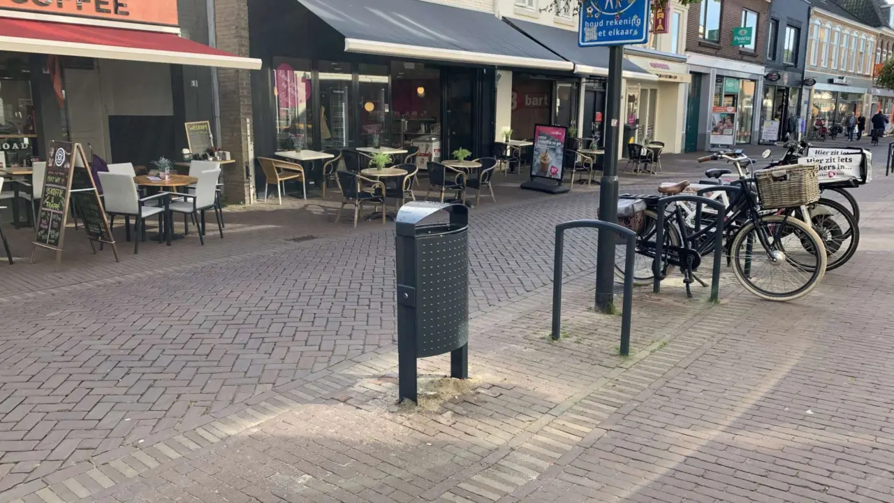 Zevenaar tweedehands afvalbakken gerefurbishte afvalbakken Grijsen 10