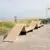 Noordwijk - Golfbank in stijl van Plane - Buitenbank in de openbare ruimte 3