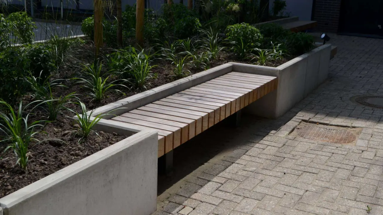 Parkbank Plane Sondermodell Slachthuisstraat Roermond