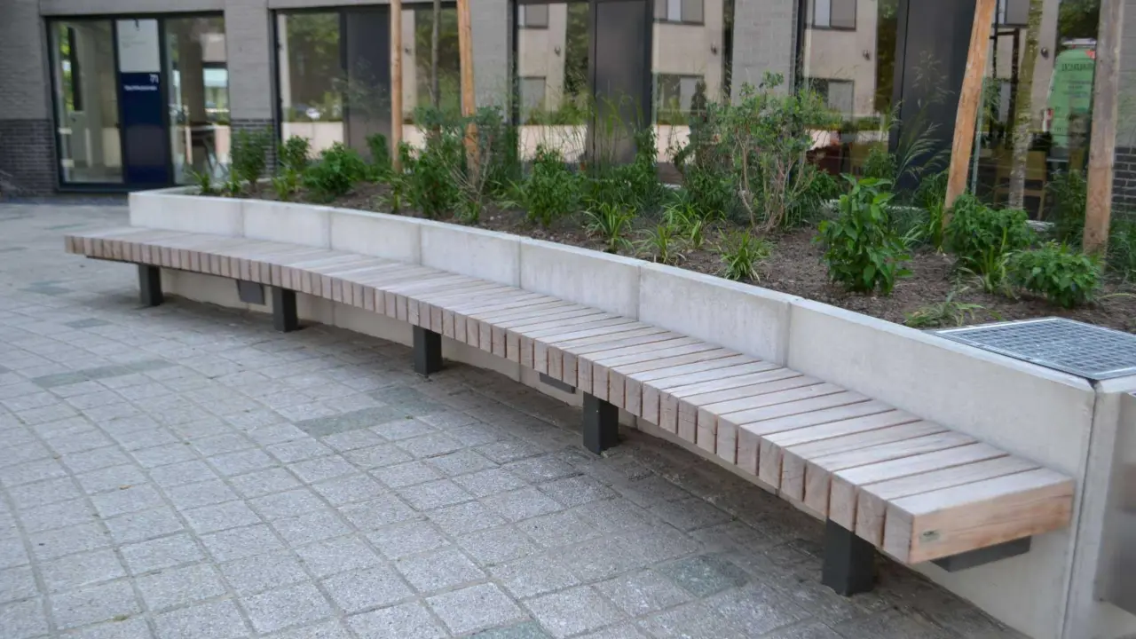 Parkbank Plane Sondermodell Slachthuisstraat Roermond